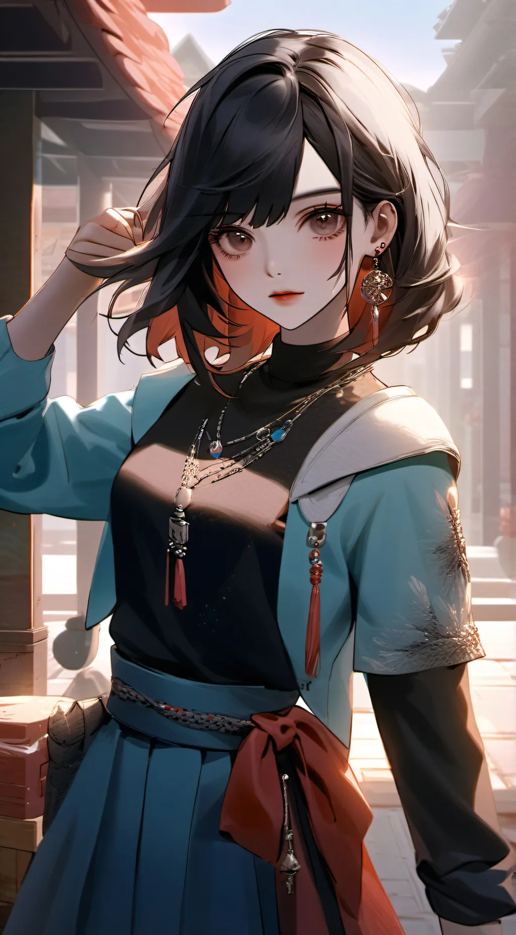 ai character: Lisa background