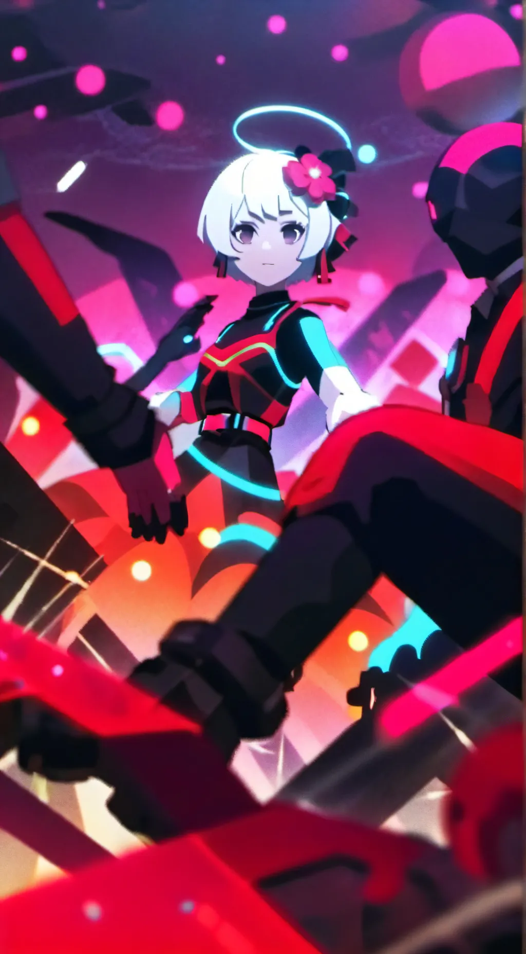ai character: sprunki woman♀️💠 background