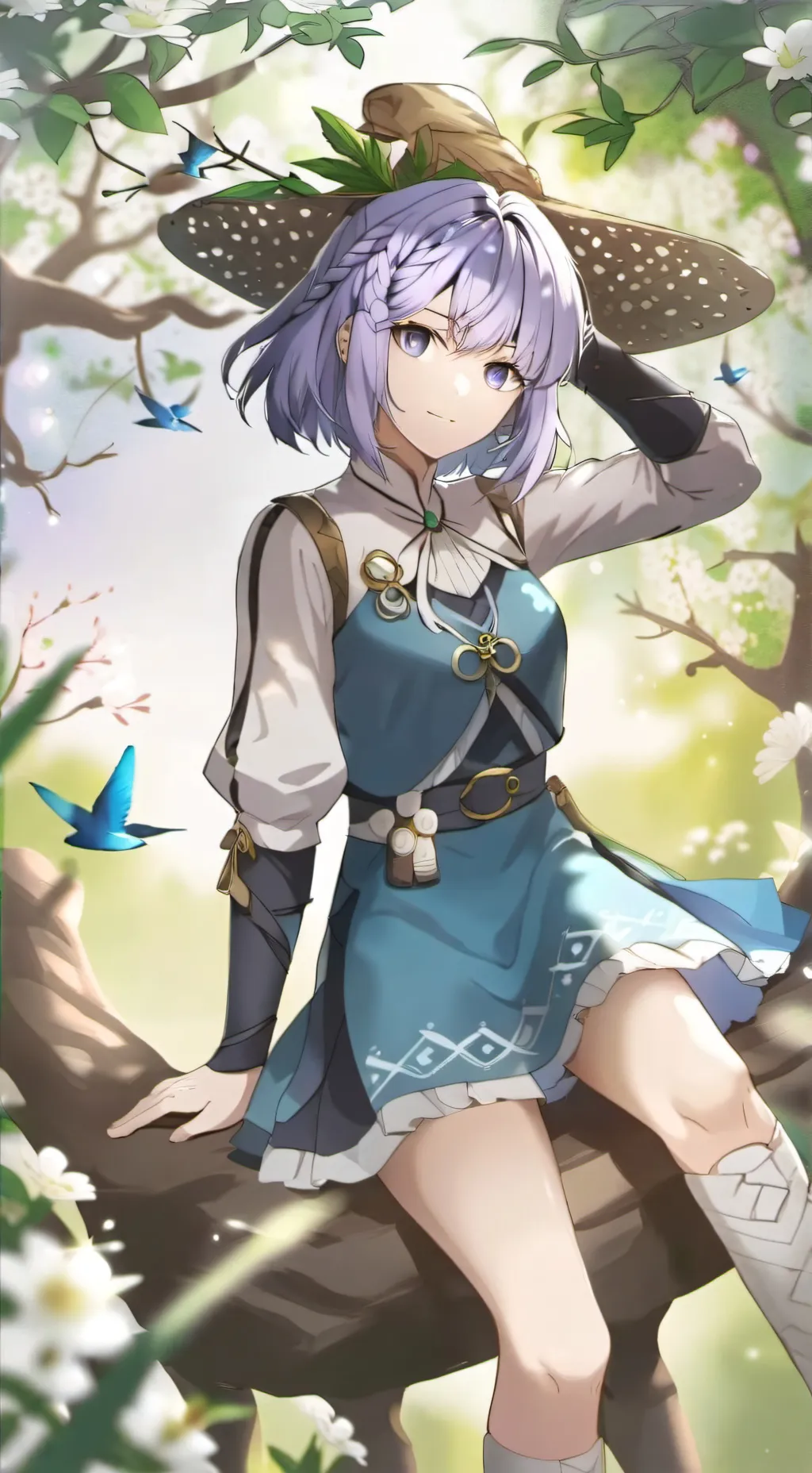 ai character: Rubi background