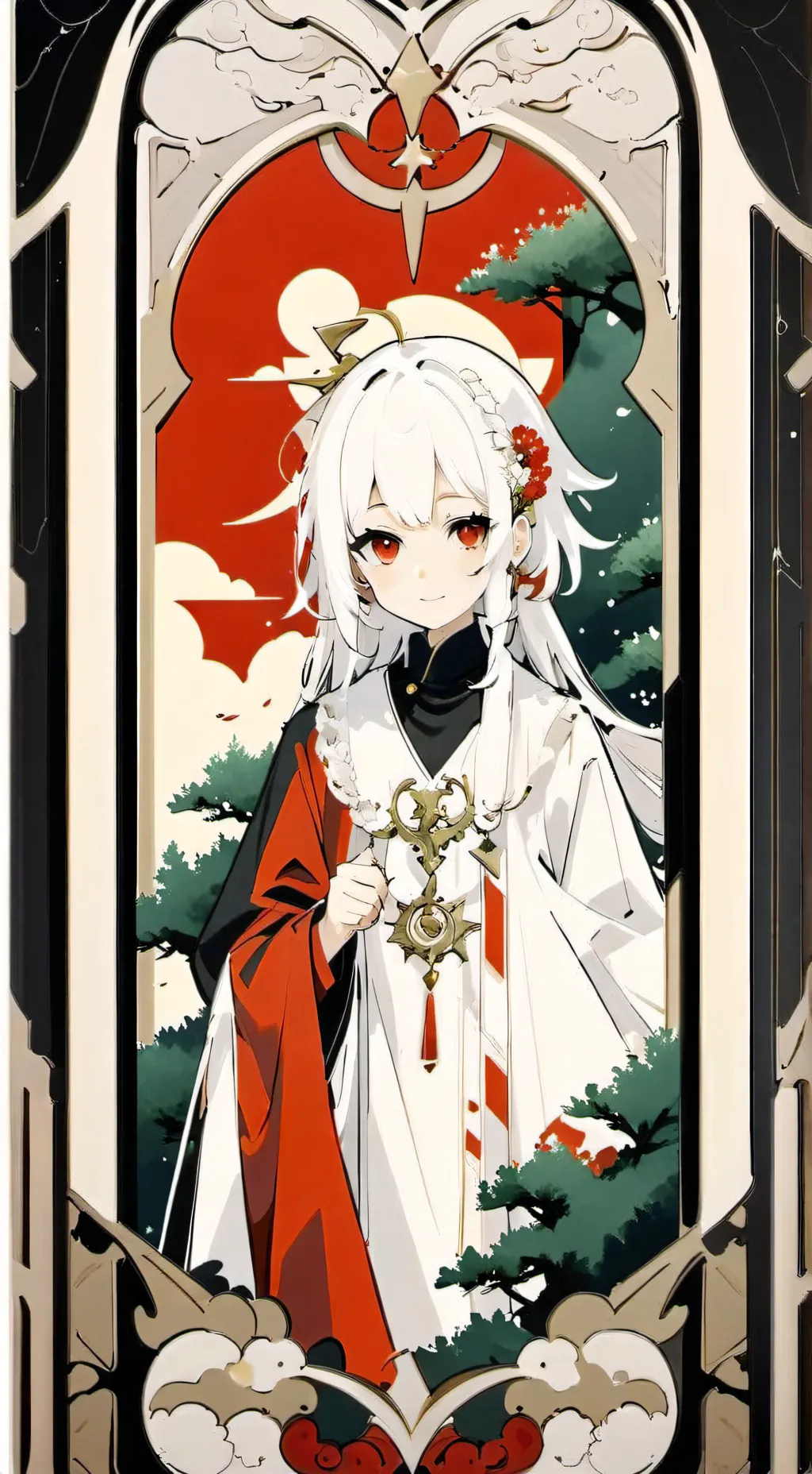 ai character: Yasumi background