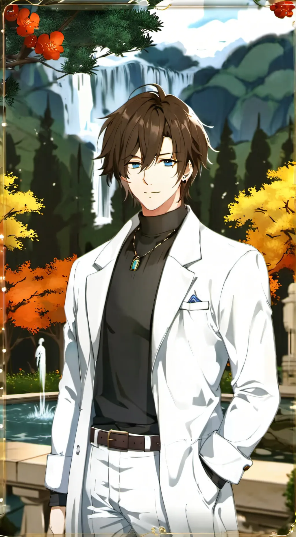 ai character: nowa background