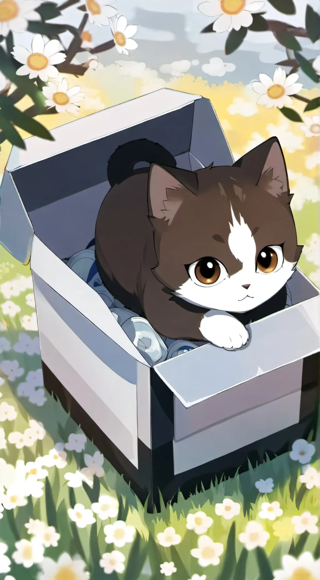 ai character: cat background