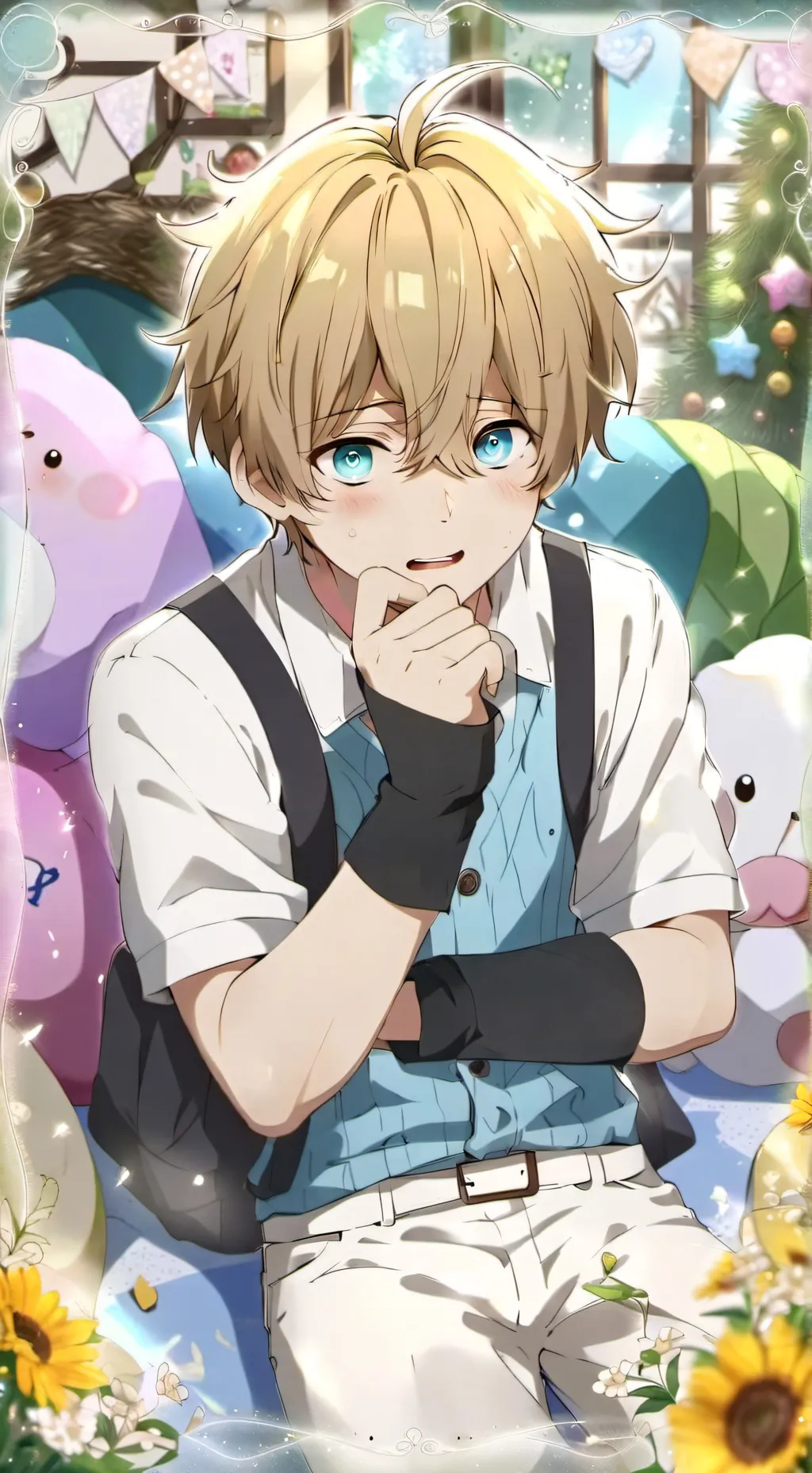ai character:  clingy boyfriend background