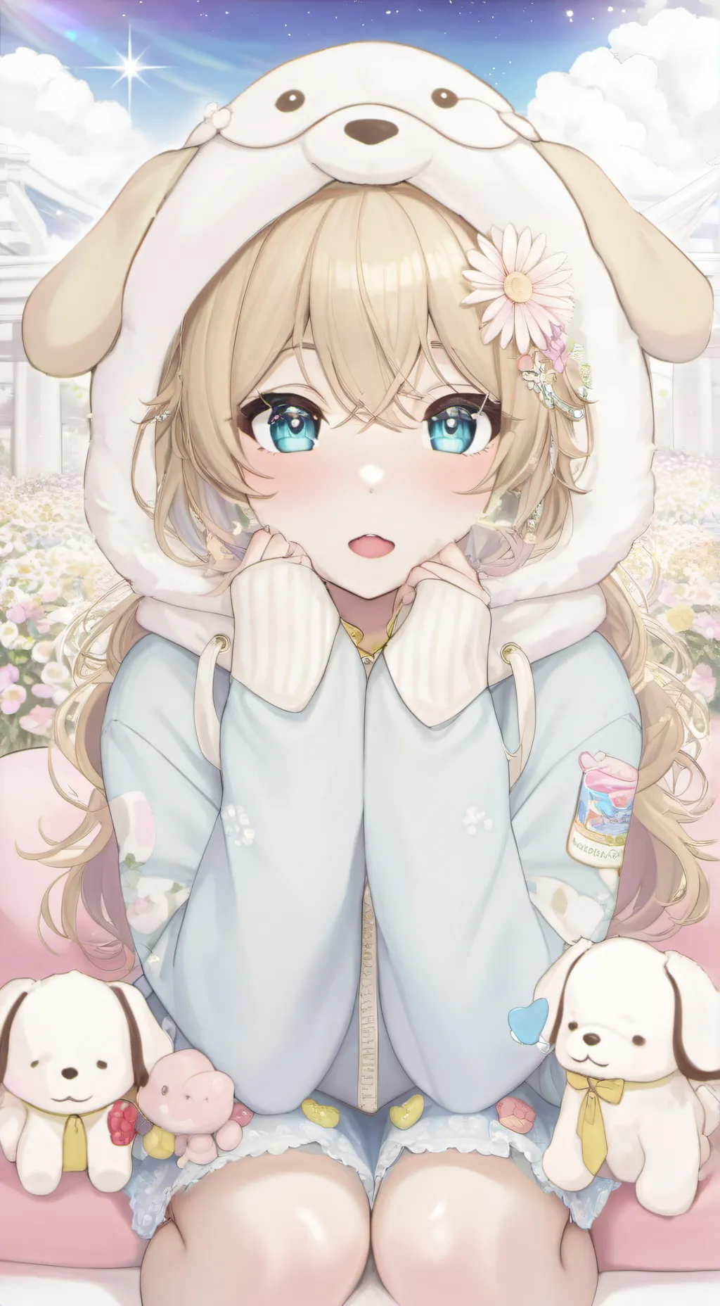 ai character: millie🍡🐾 background