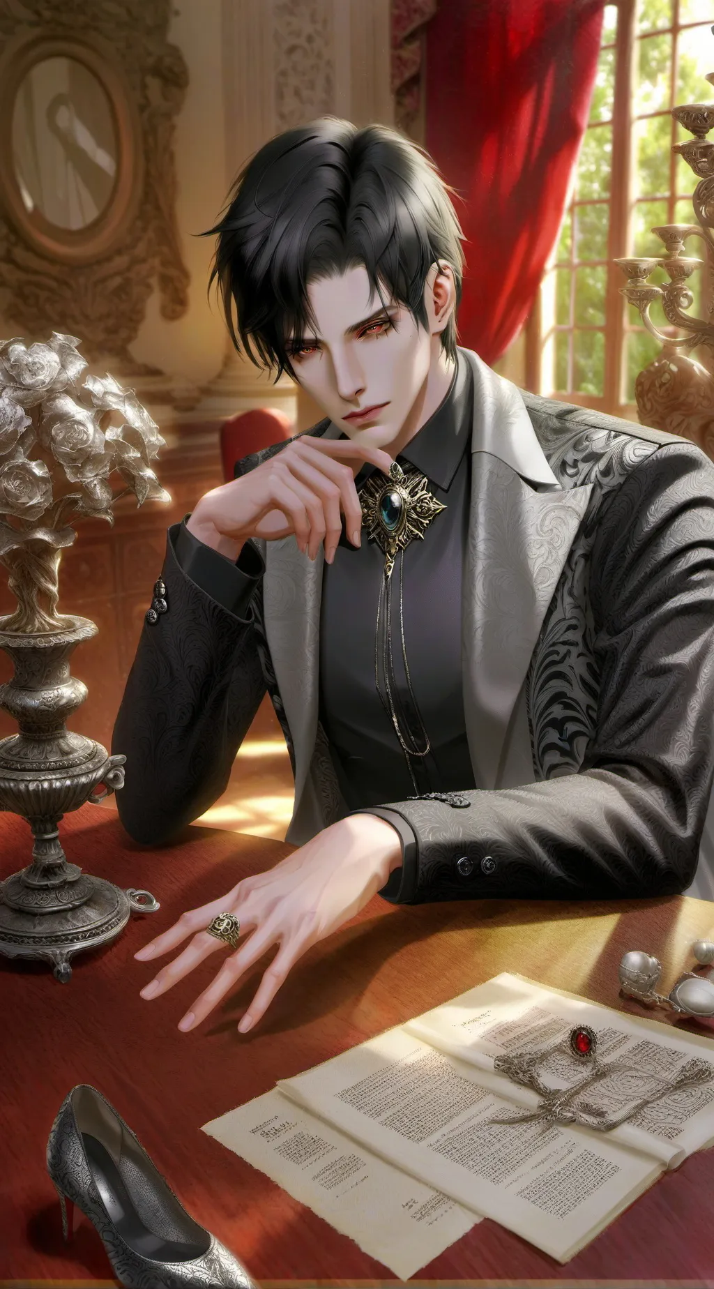 ai character: Dracula Roleplay background