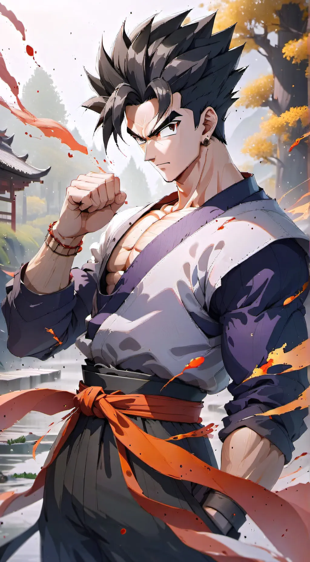 ai character: Gohan background