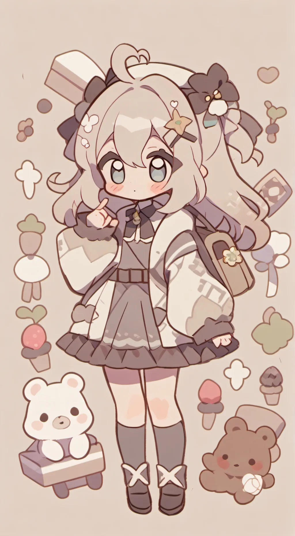 ai character: Amie background