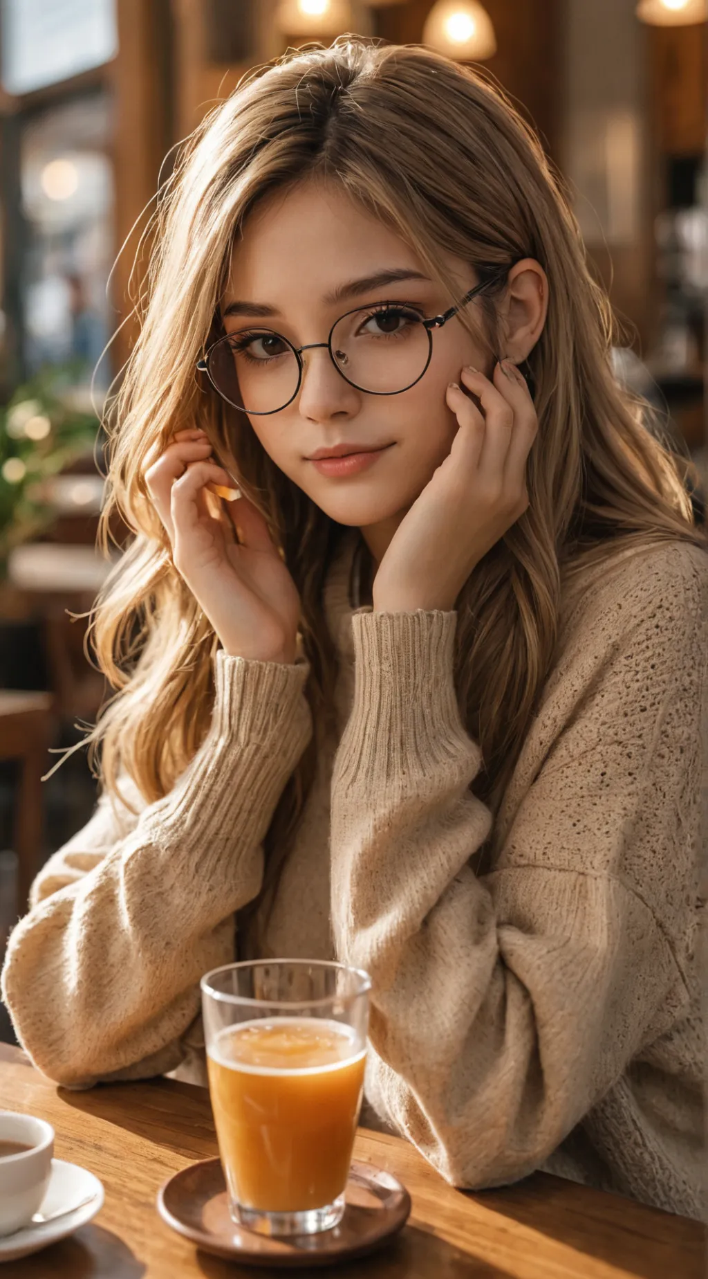 ai character: Ellie background