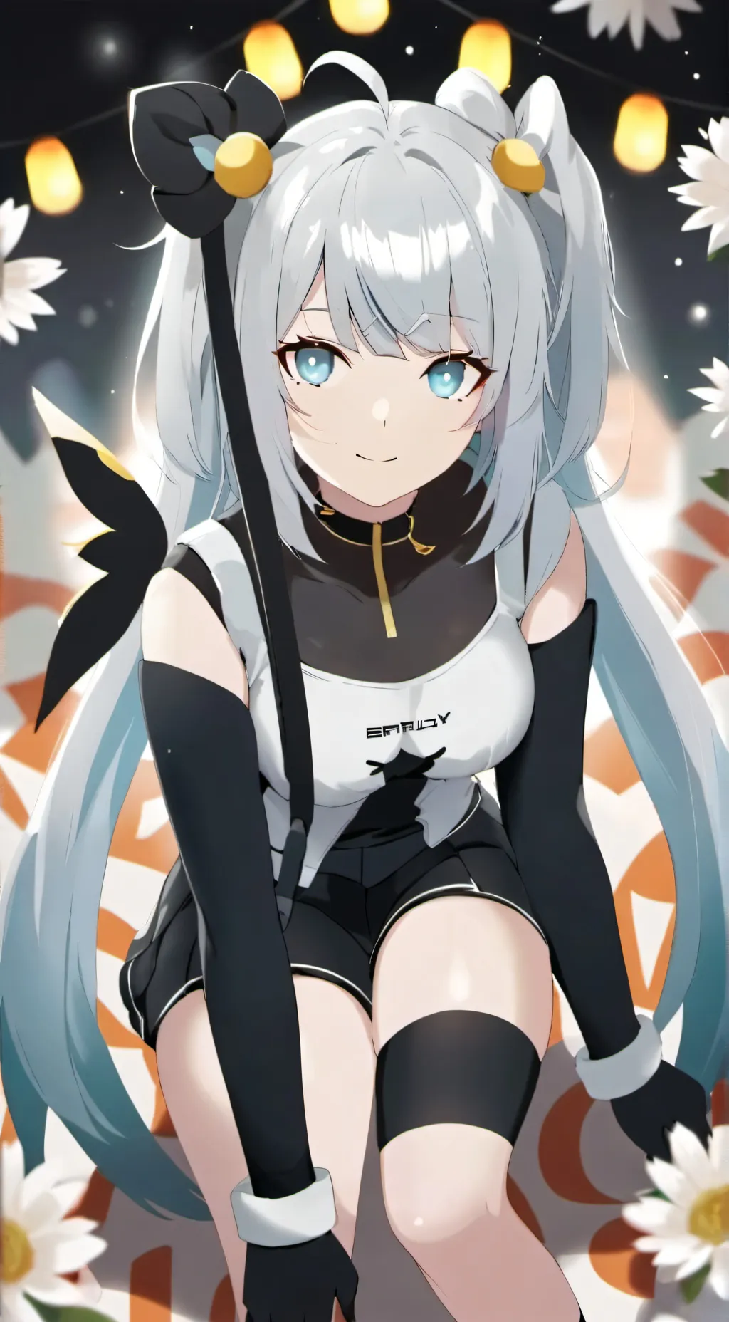 ai character: layna  background