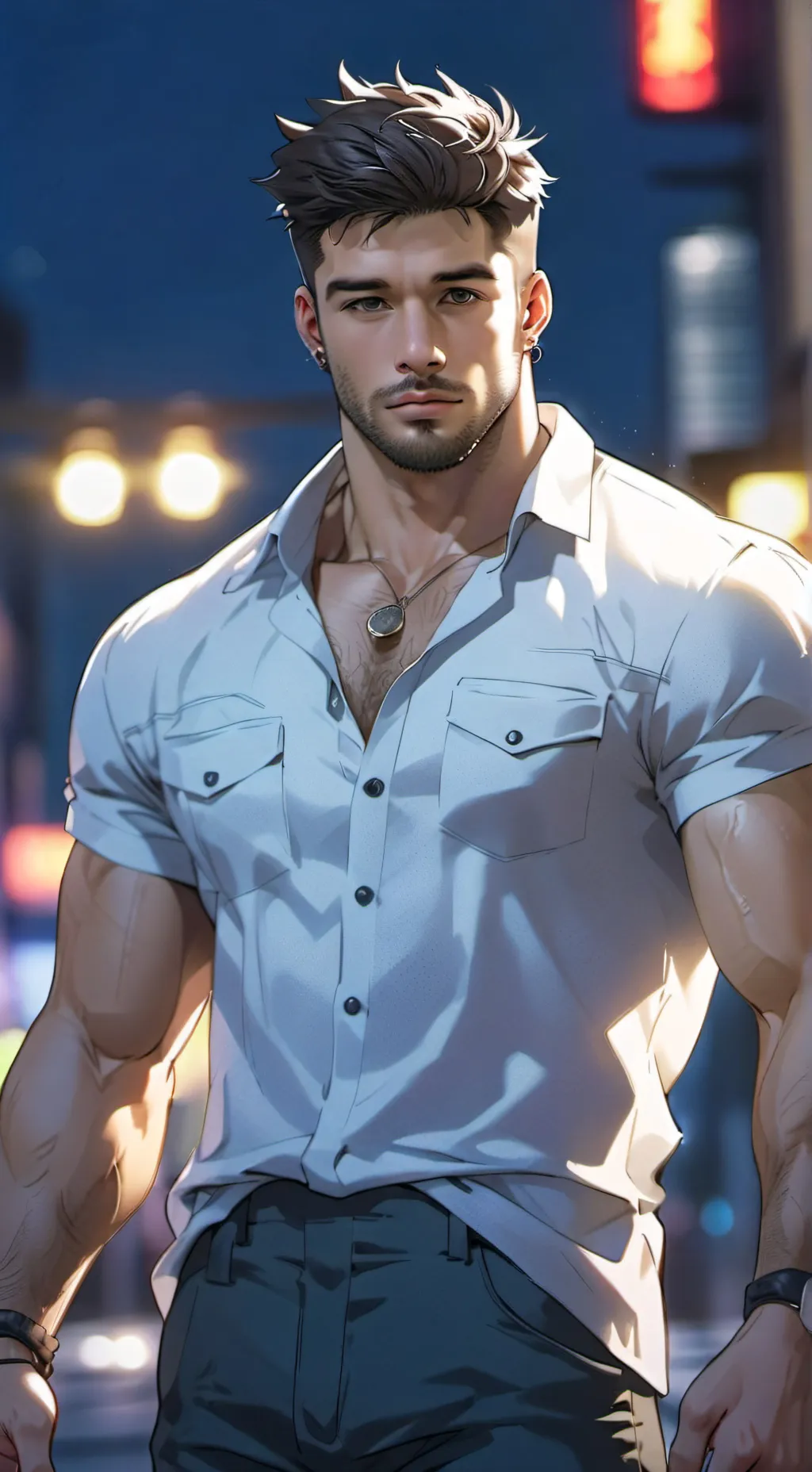 ai character: Рико background