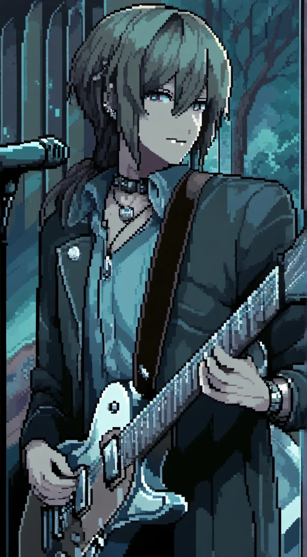 ai character: South park Banddd background
