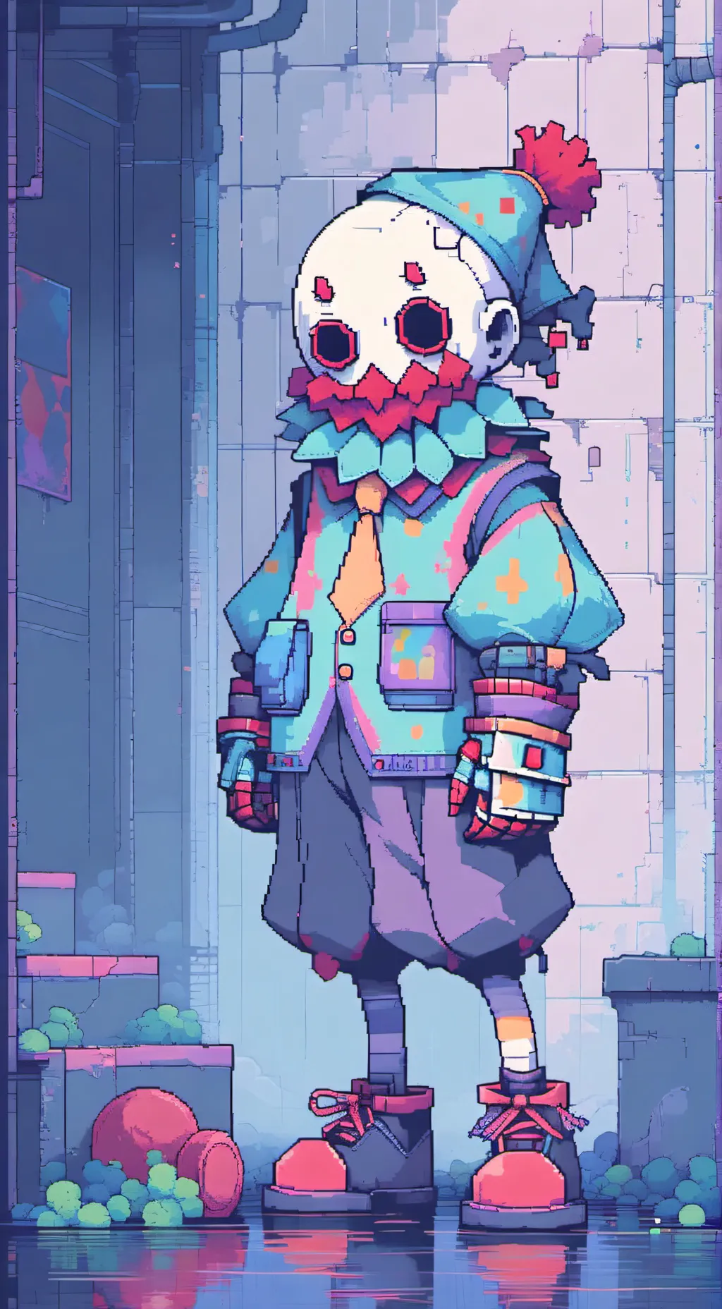 ai character: mha.... background