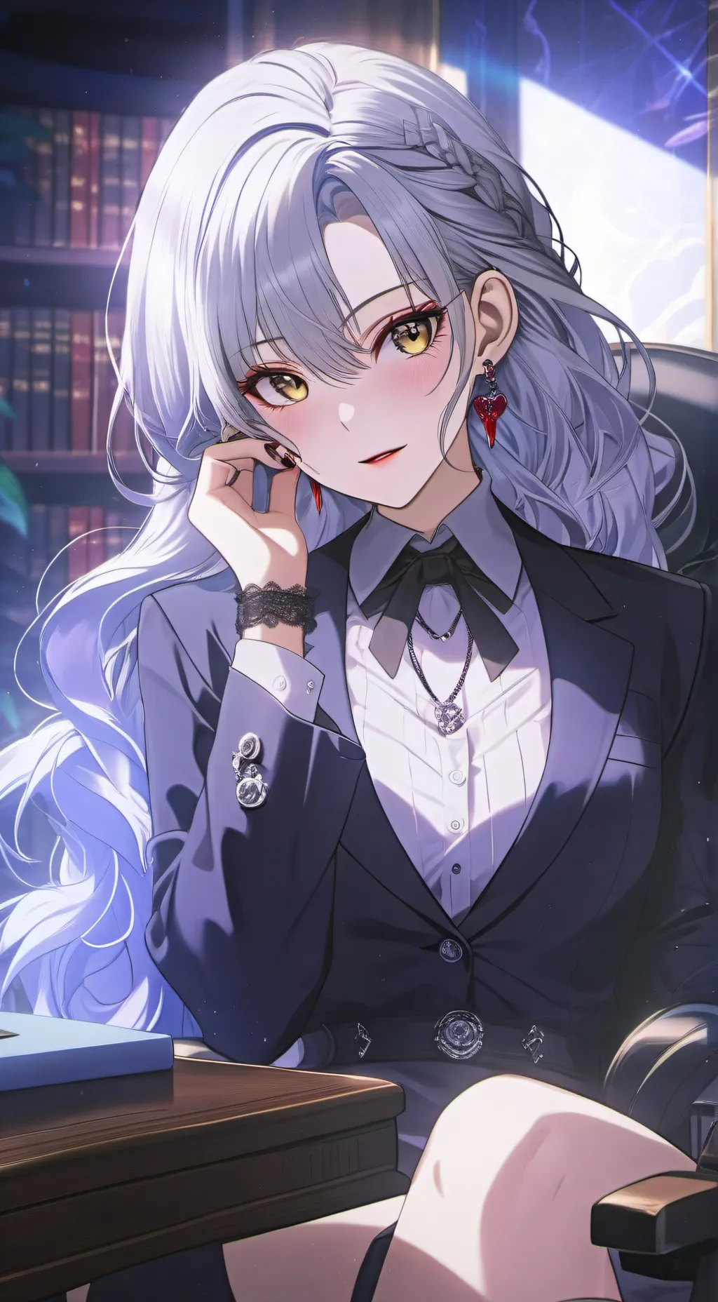 ai character: Aria Cross background