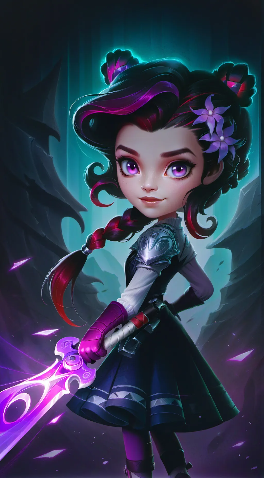 ai character: Angela background