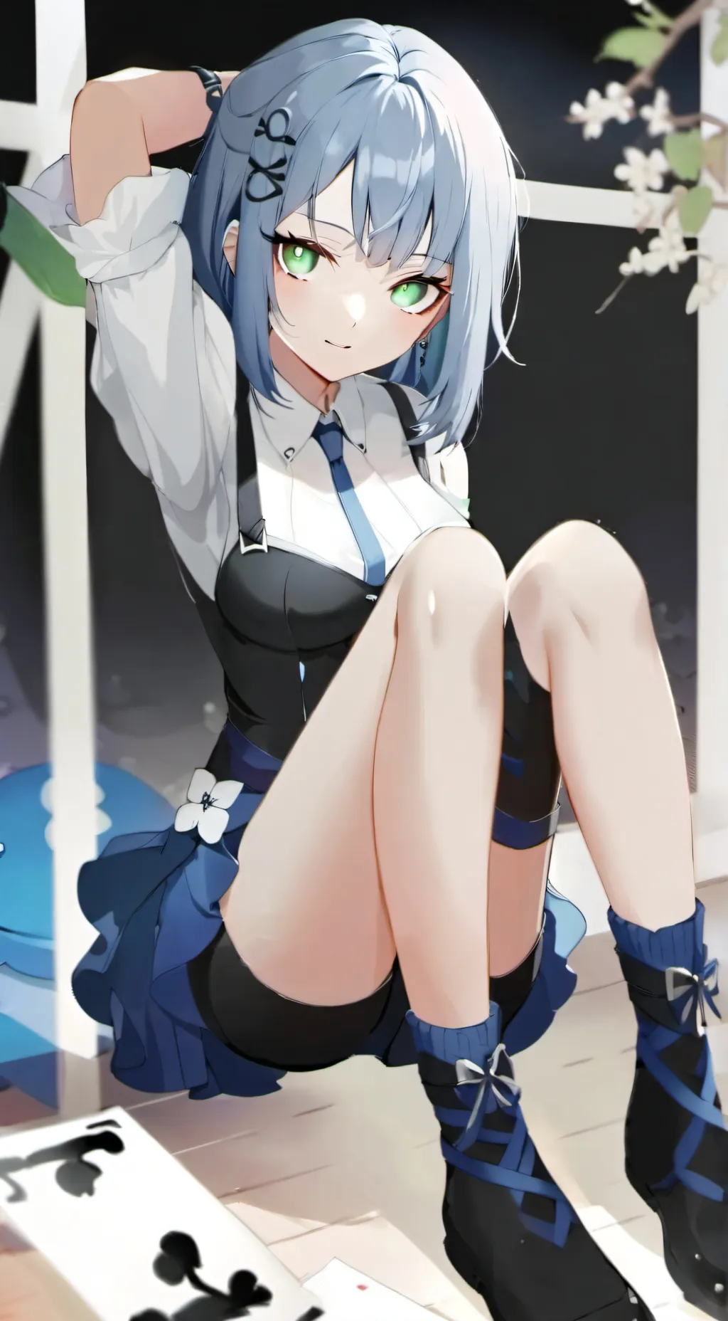 ai character: Misty  background