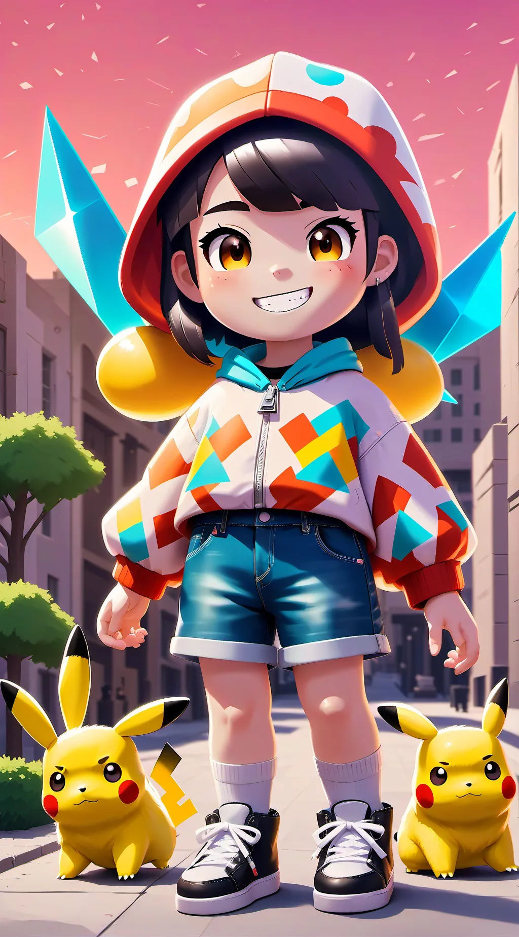 ai character: Roblox background