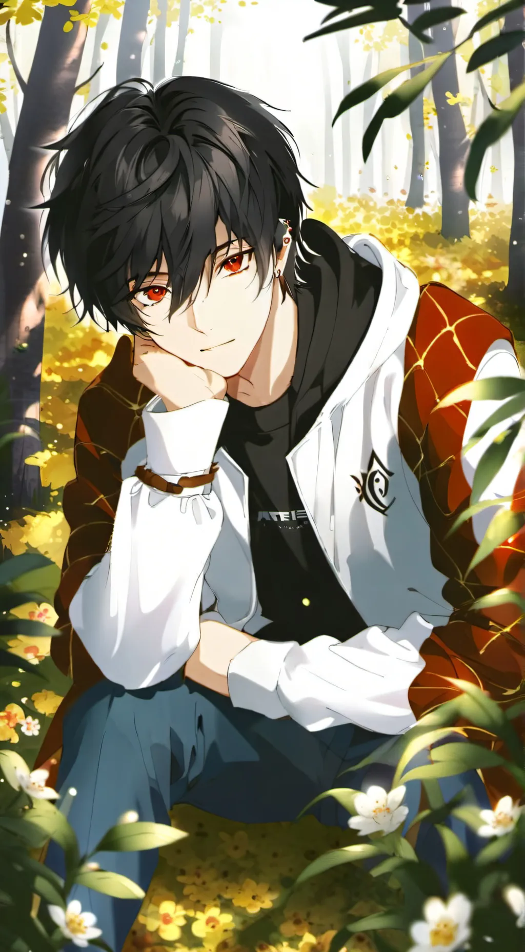 ai character: Vincent  background