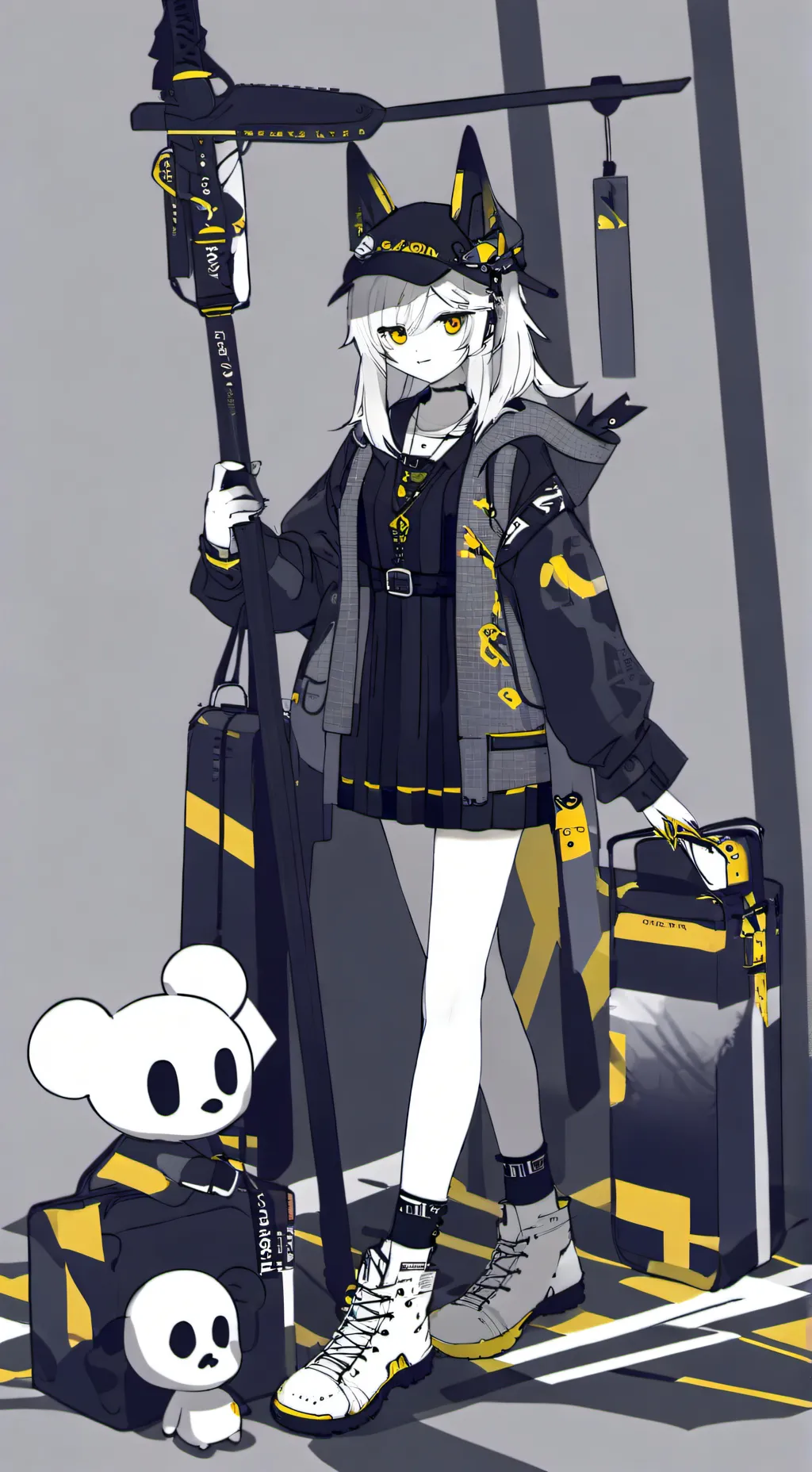ai character: Ha-na background