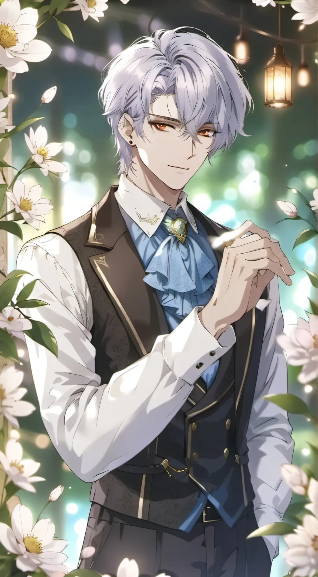 ai character: adam background