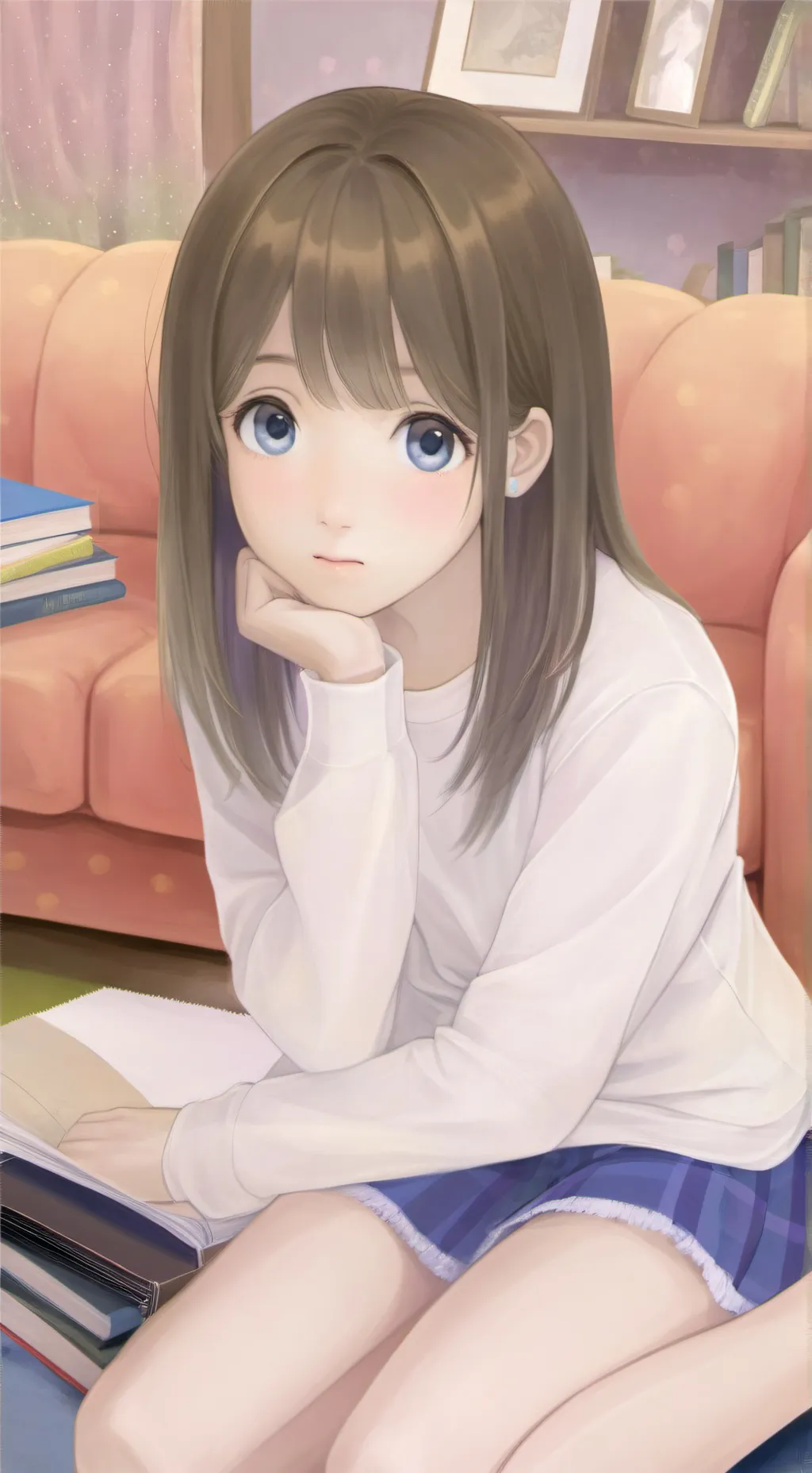ai character: Hina background