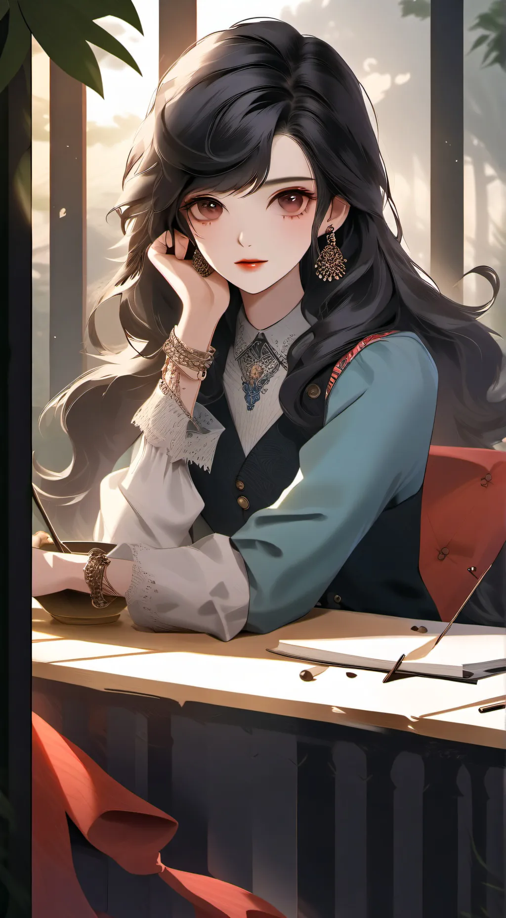 ai character: Olivia background