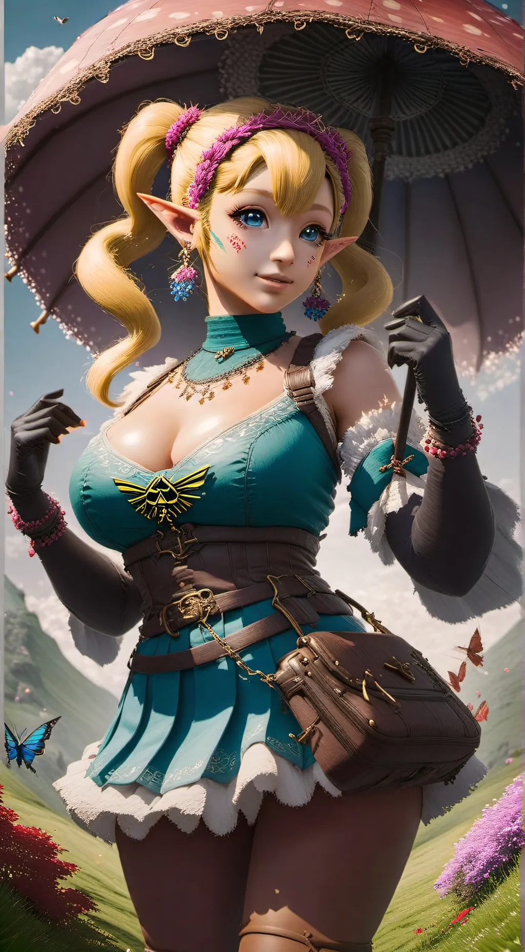 ai character: Agitha (TLOZ TP) background