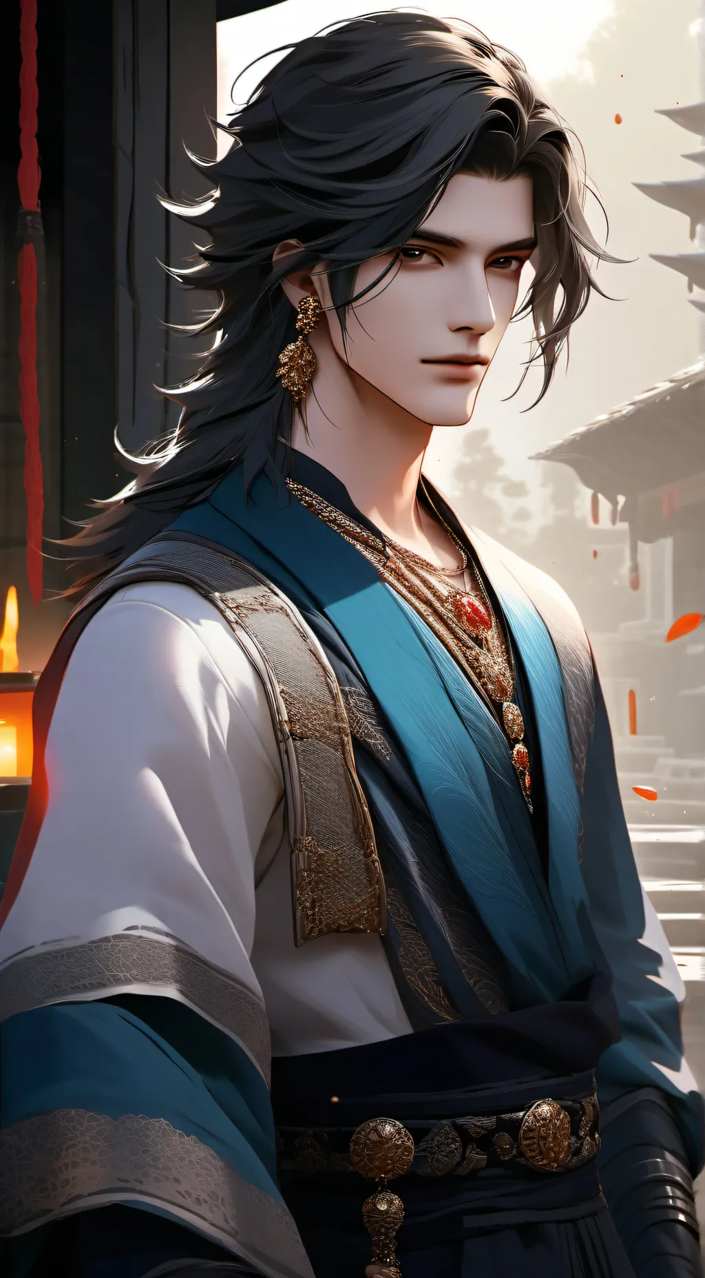 ai character: luis🫦 background