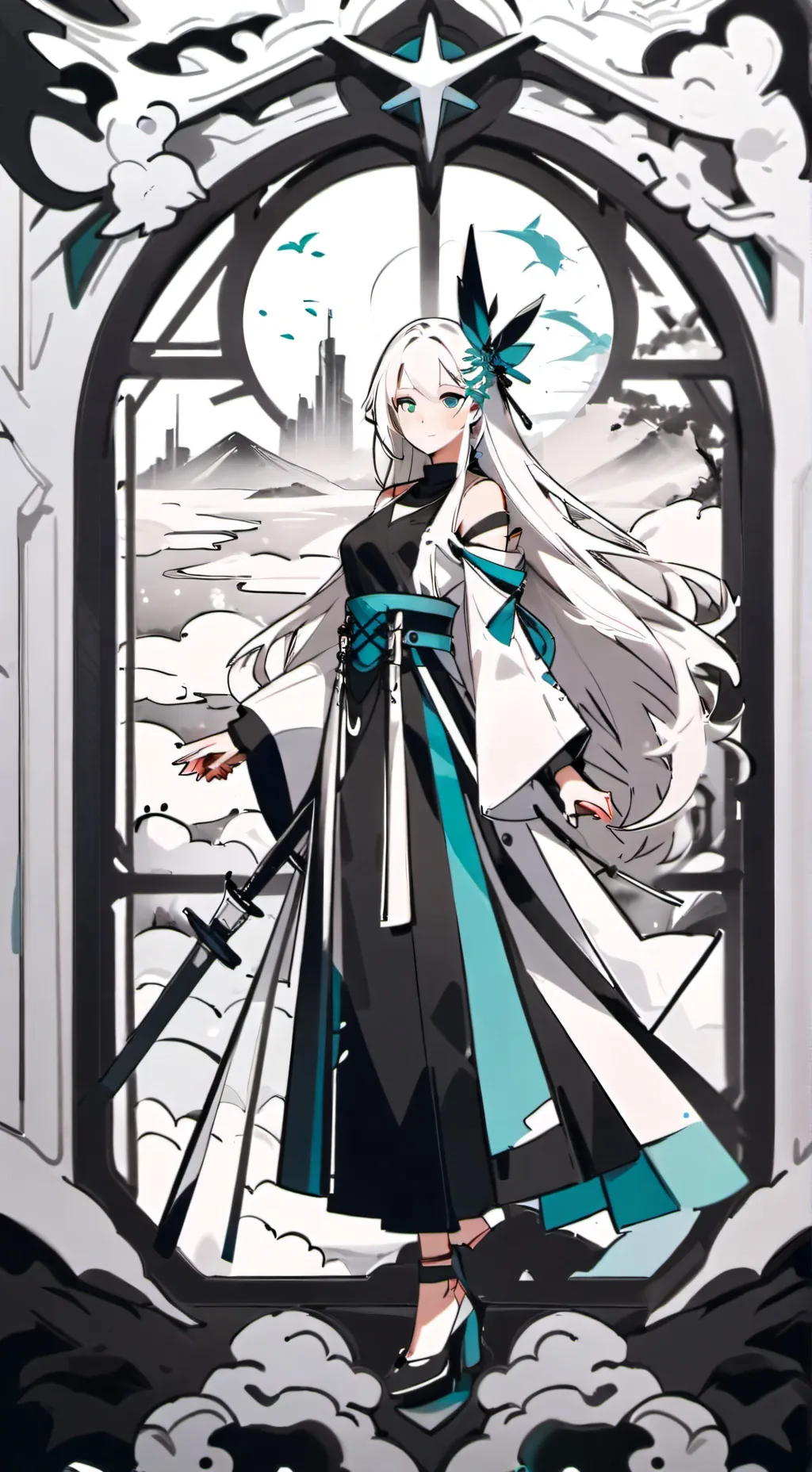ai character: ashly background