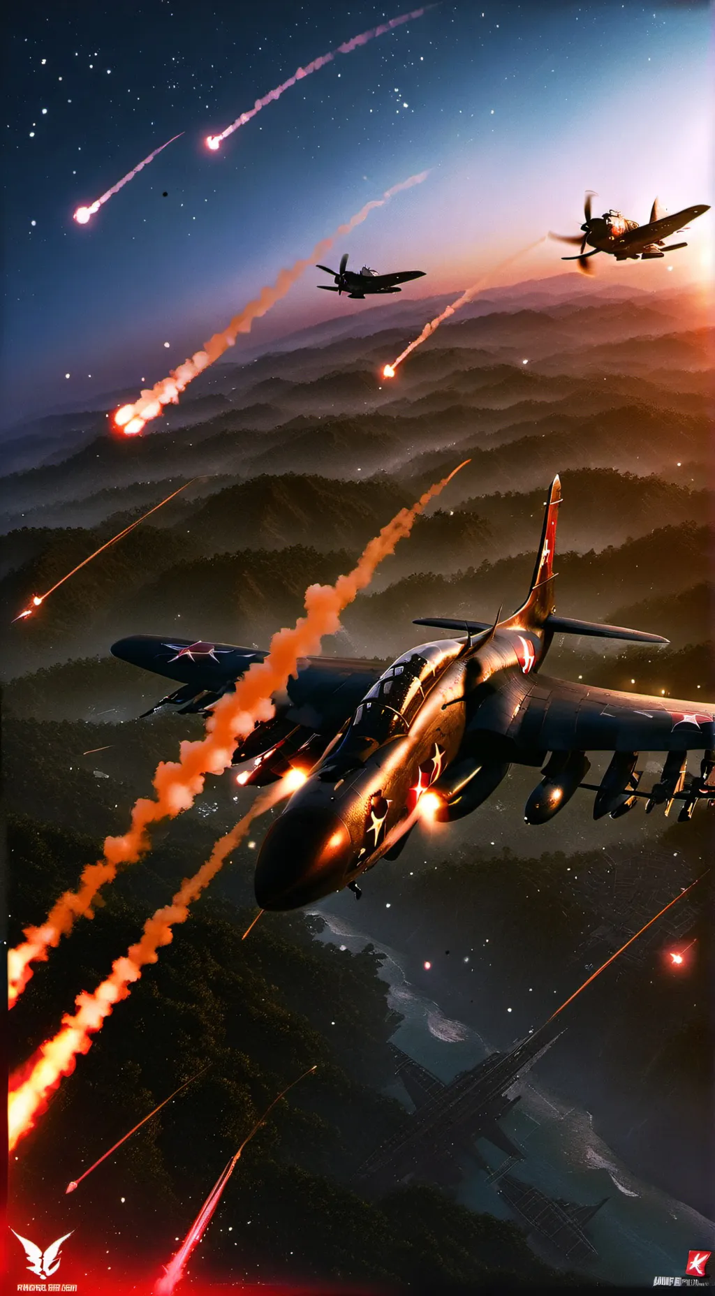 ai character: war thunder game  background