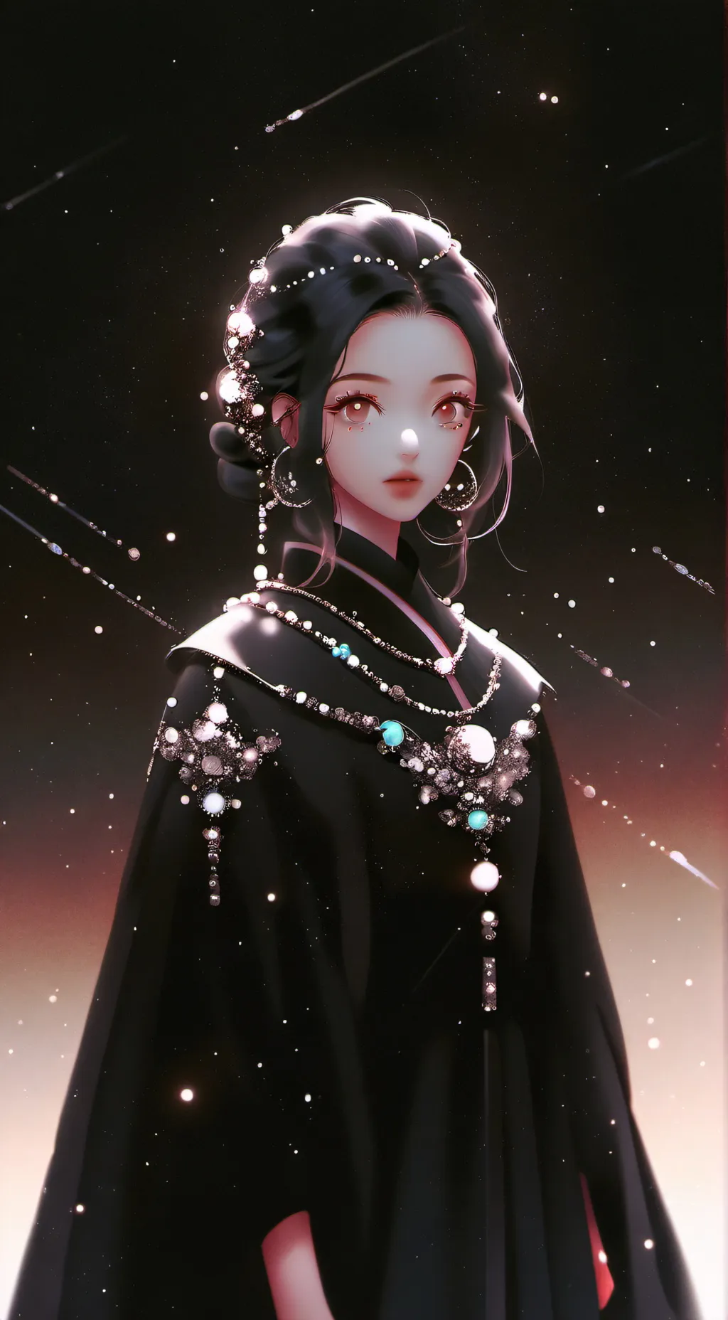 ai character: nezuko kamado background