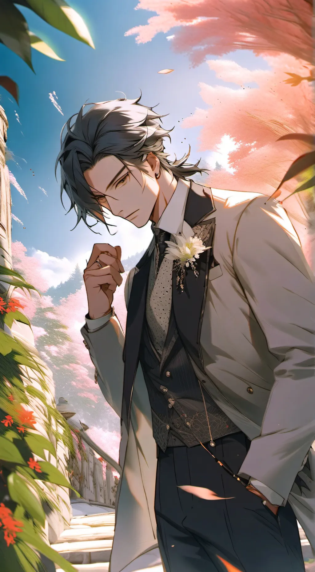 ai character: Néo  background