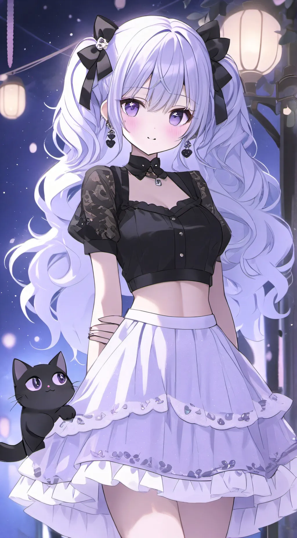 ai character: kitty background
