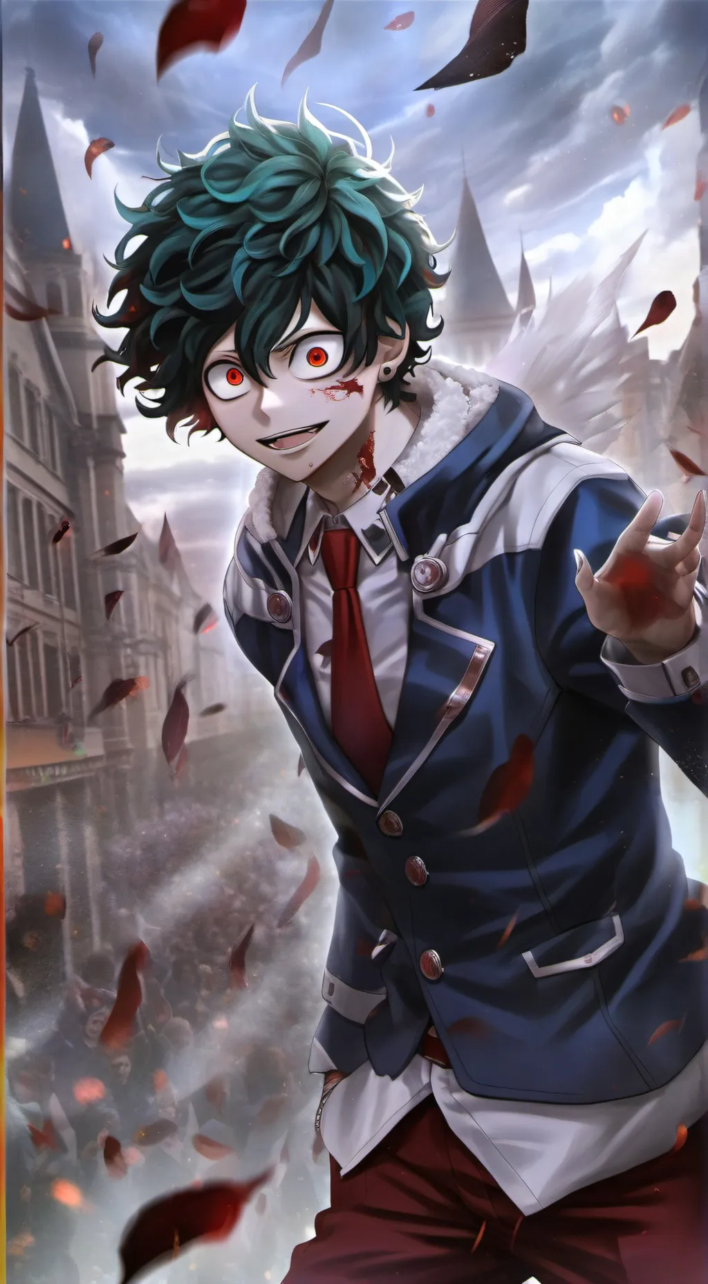 ai character: MHA  background