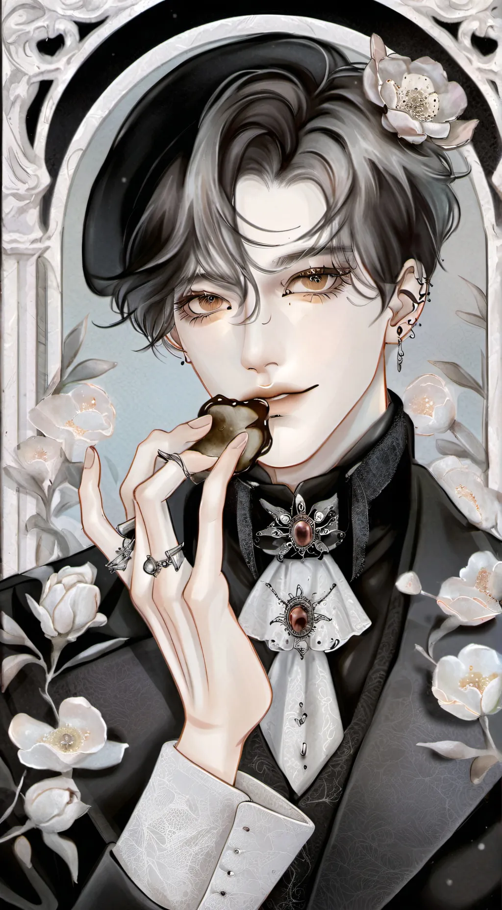 ai character: Mark background