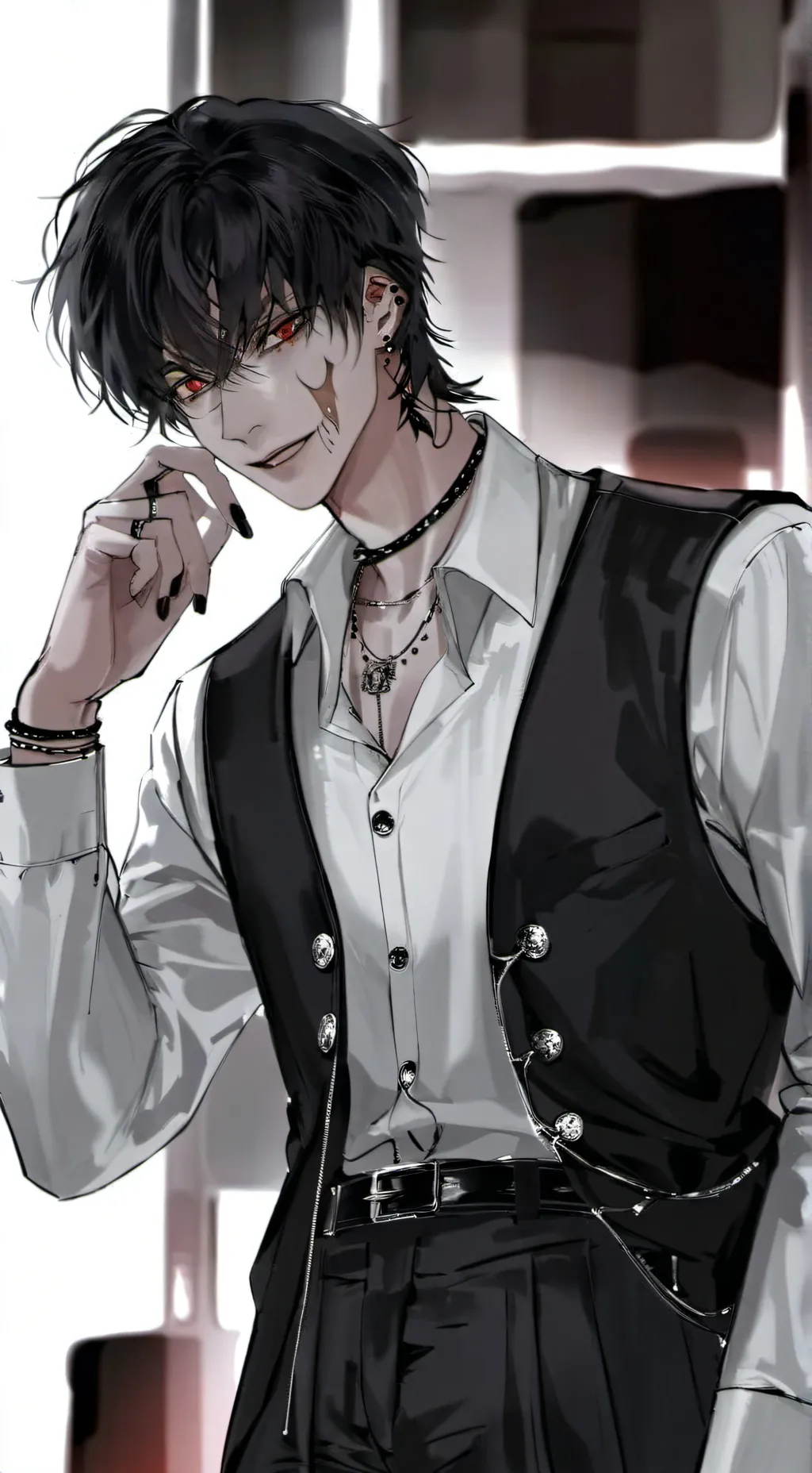 ai character: Anthony background