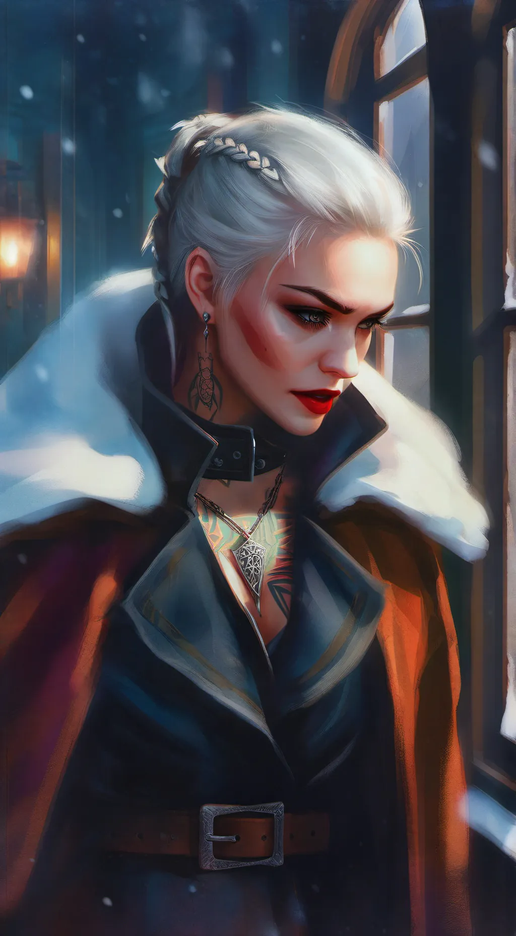ai character: Vampire Slayer Ev background