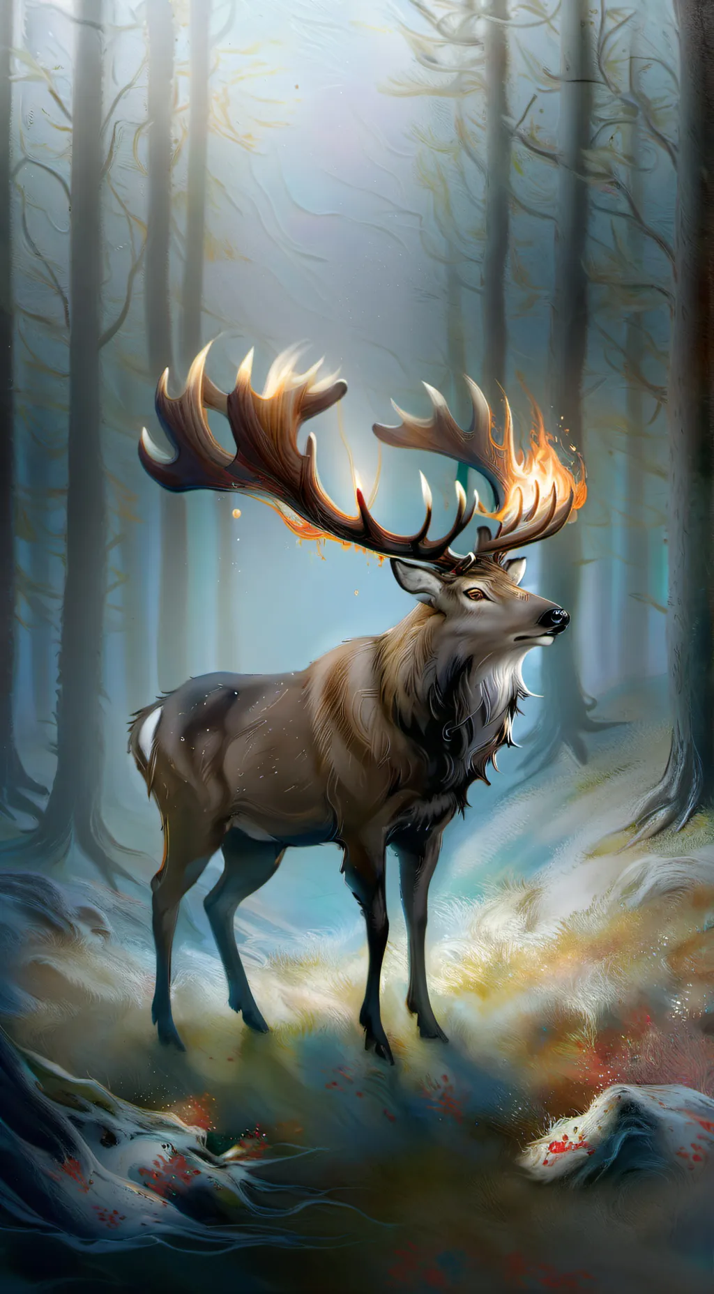 ai character: Staglo background
