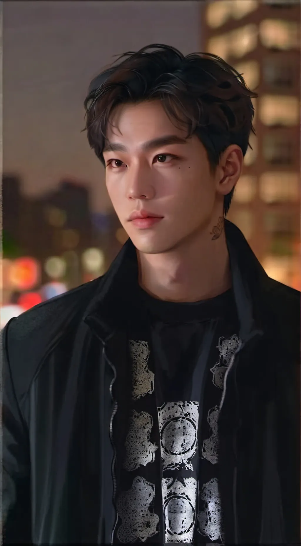 ai character: Kyun  background