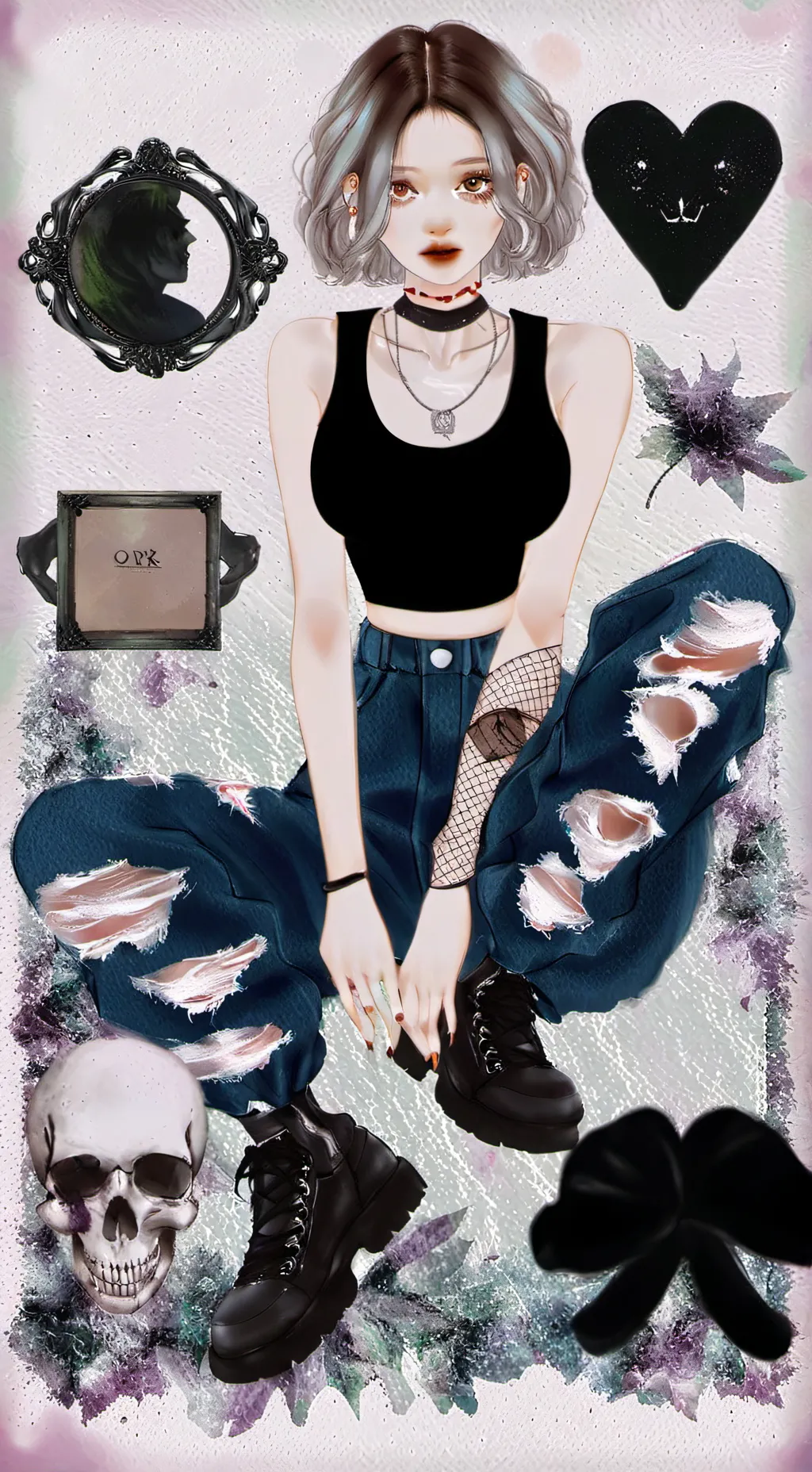 ai character: Aria background
