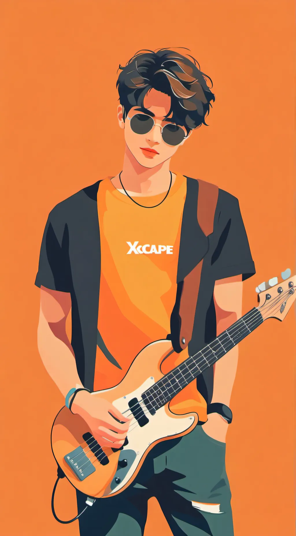 ai character: Harry background