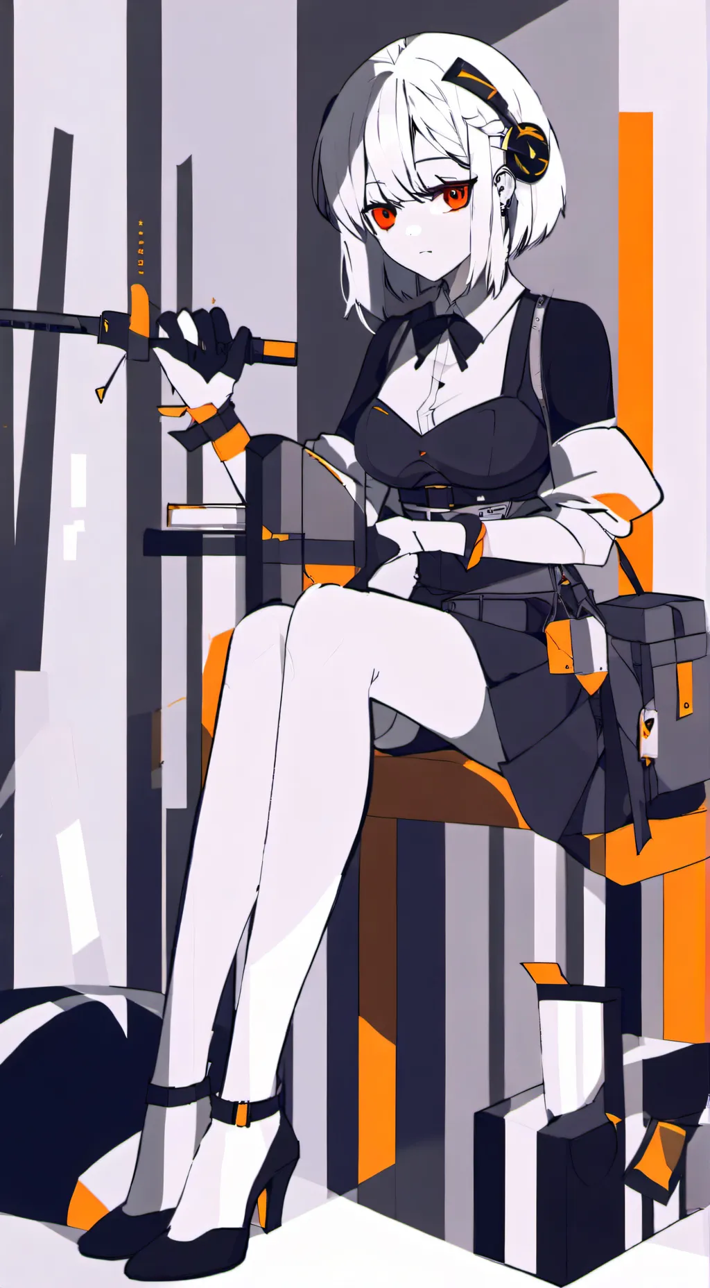 ai character: Pareja de 3 background