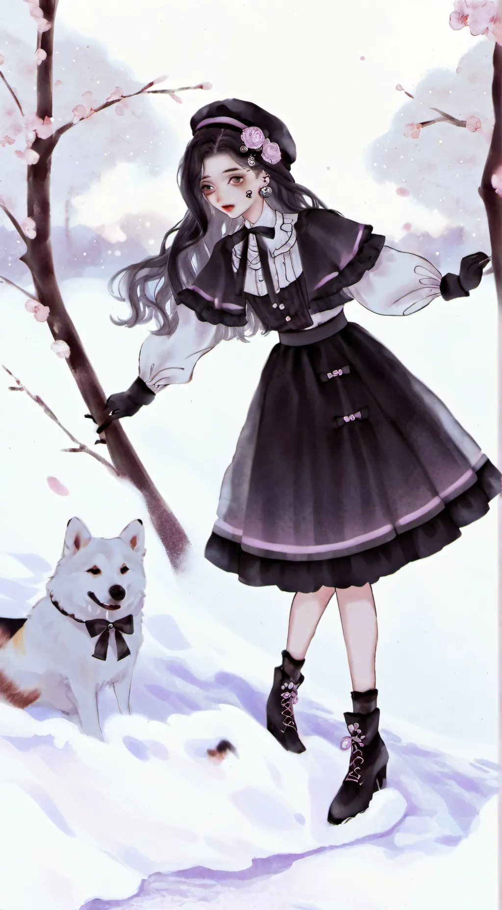 ai character: Shinobu Kocho background