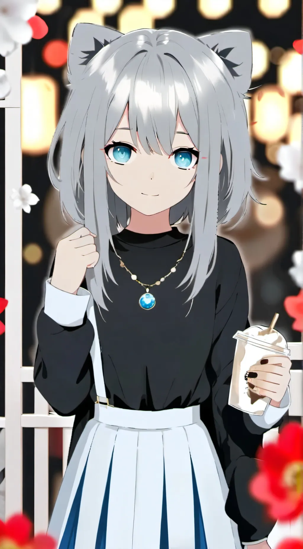 ai character: zoey background