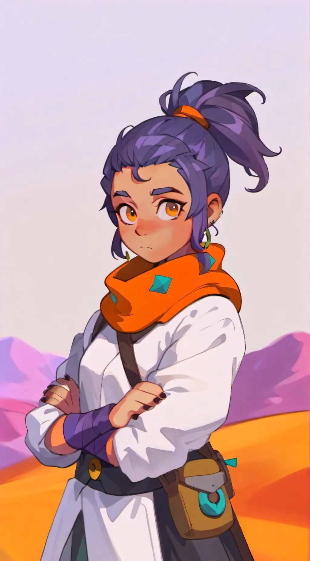 ai character: Shelly background