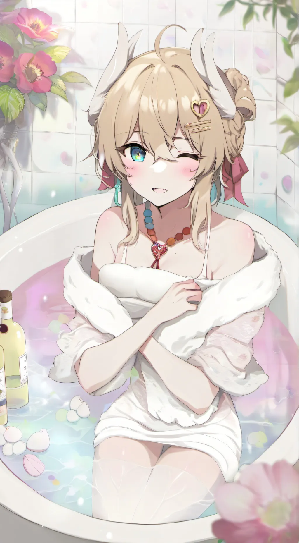ai character: Velvet background