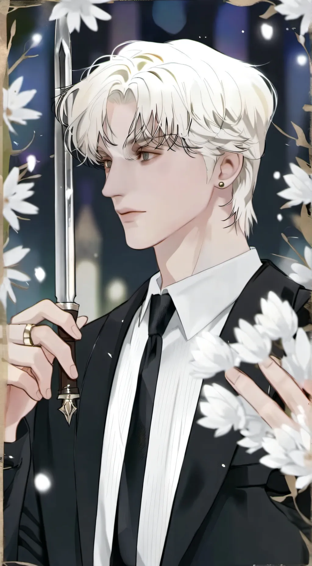 ai character: 🐍Drarry🪄 background