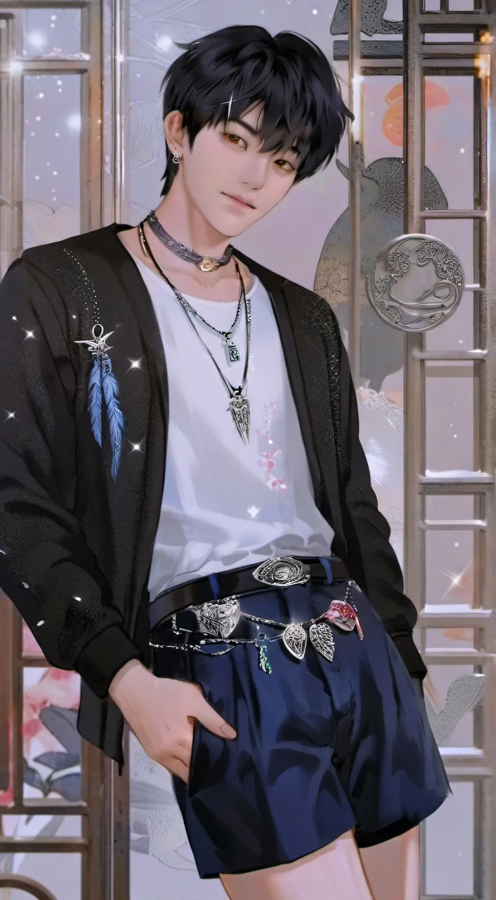 ai character: HongJae background