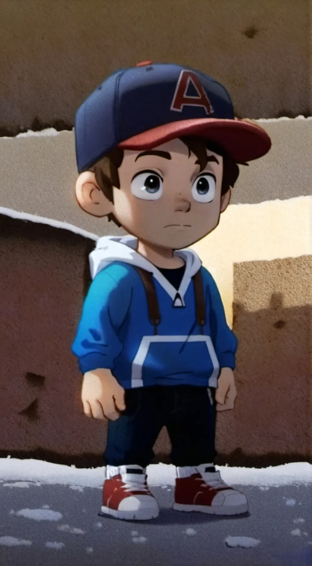 ai character: Rooney *me* background