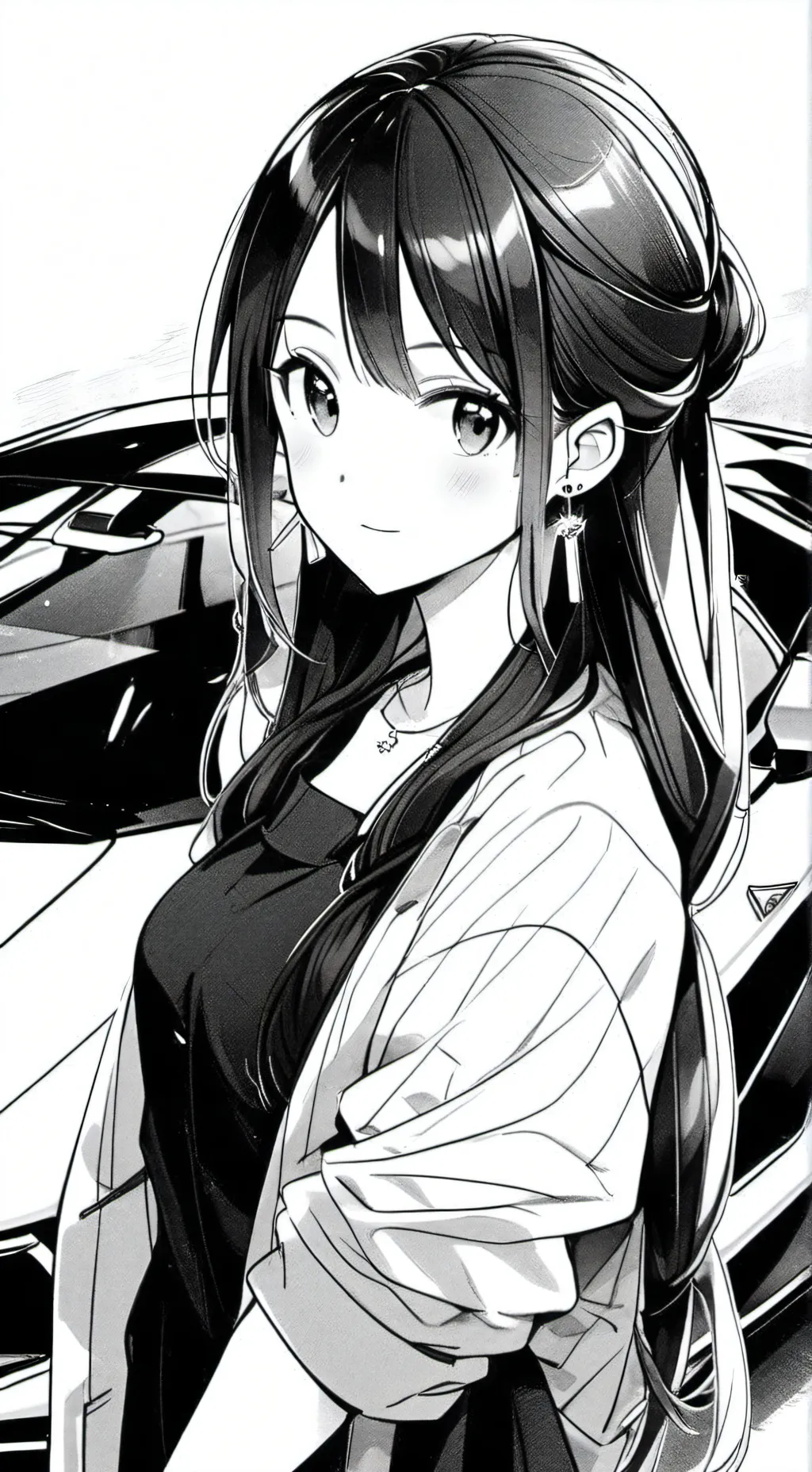 ai character: Rose background