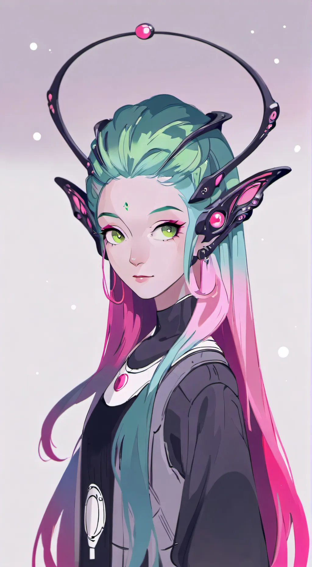 ai character: Nora☆ background